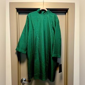 Tuckernuck Emerald Green Burnout Daphne Dress NWT
